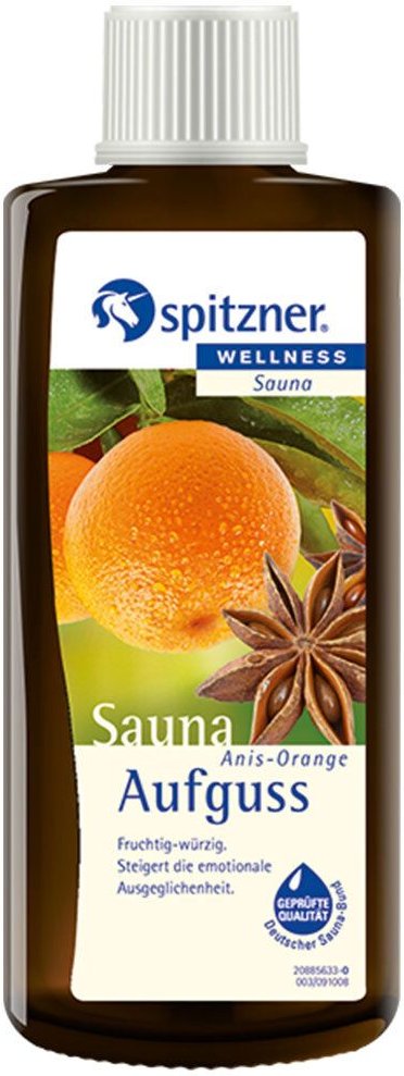 Spitzner Saunaaufguss Anis Orange Wellness 190 ml Konzentrat
