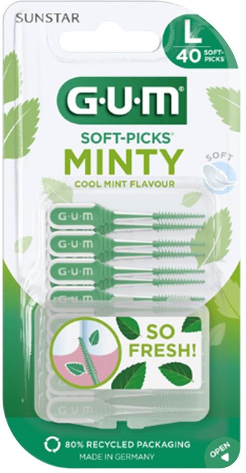 GUM Soft-Picks Minty large 40 St Zahnbürste