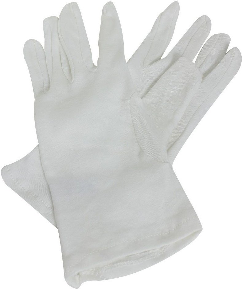 Handschuhe Zwirn BW Gr.13 weiß 2 St