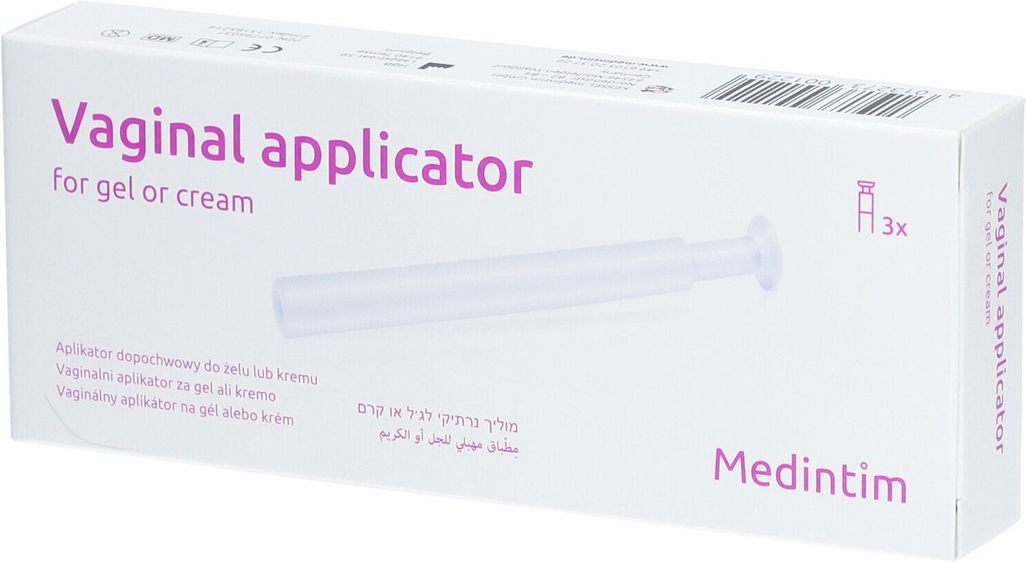 Vaginal Applikator für Gel/Creme 3 St Applikator(en)