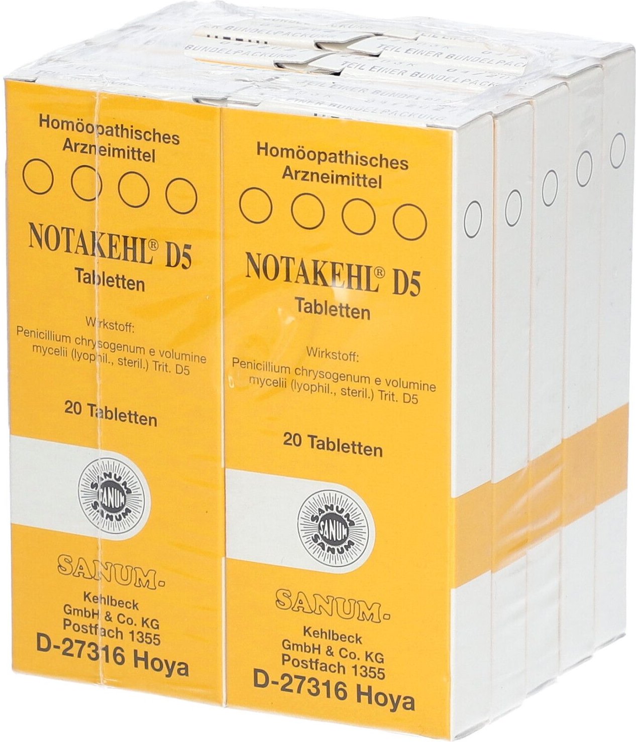 Thumbnail - Notakehl D 5 Tabletten 10x20 St