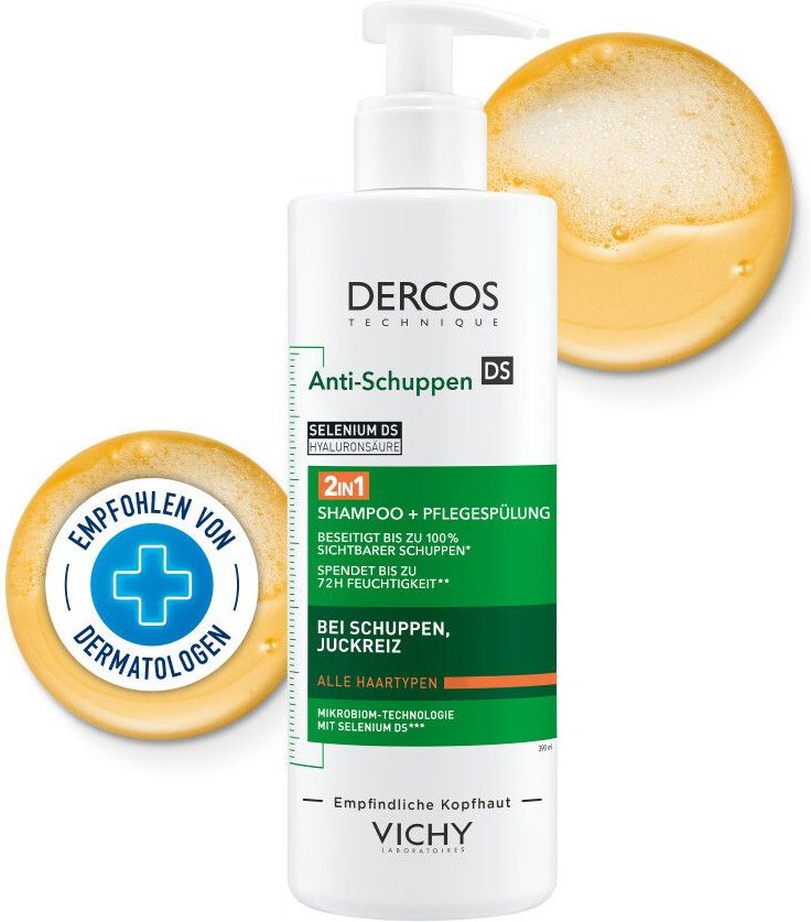 Vichy Dercos Anti-Schuppen 2in1 Shampoo und Conditioner