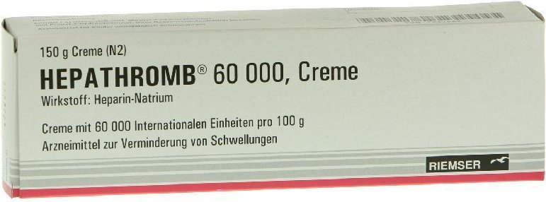 Hepathromb Creme 60.000 150 g