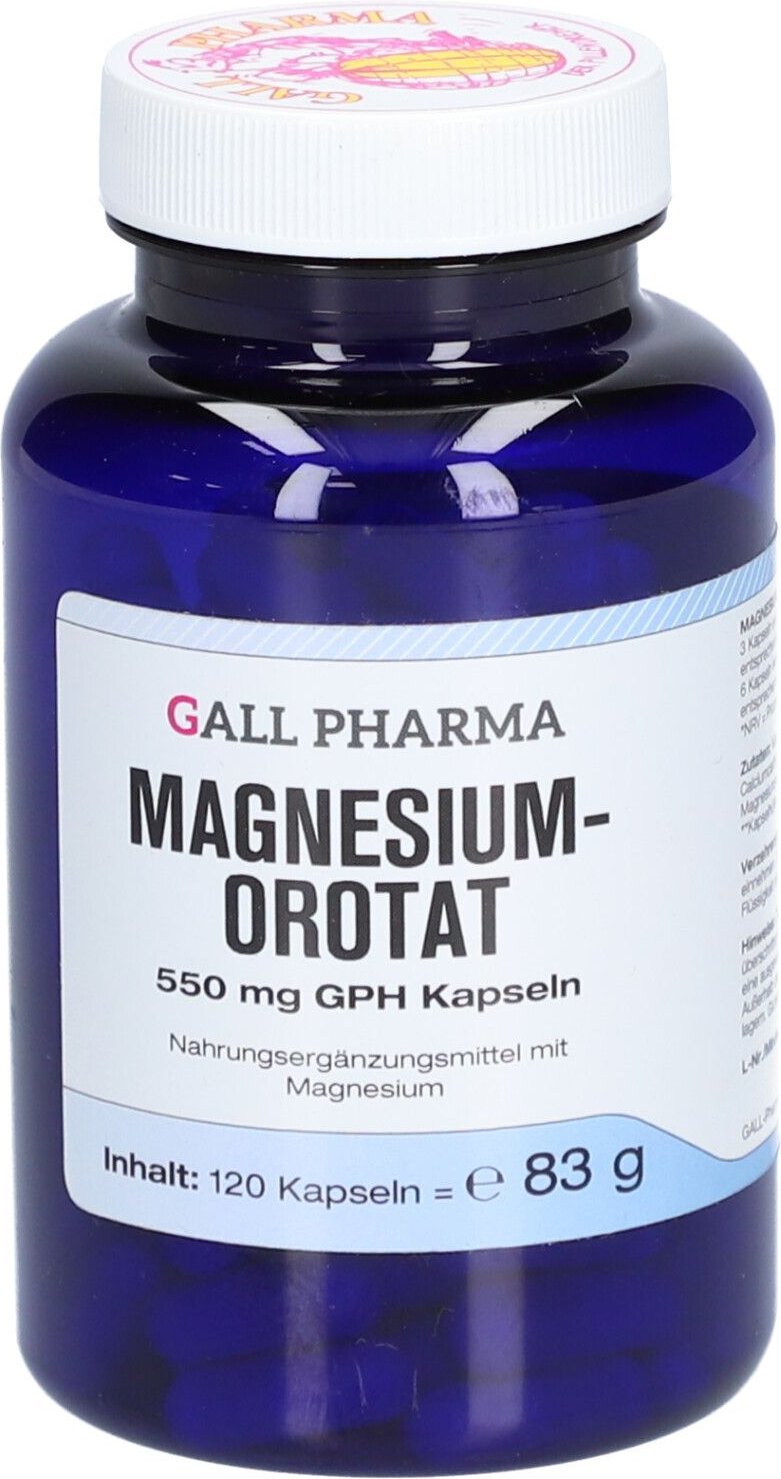 Magnesiumorotat 550 mg GPH Kapseln 120 St