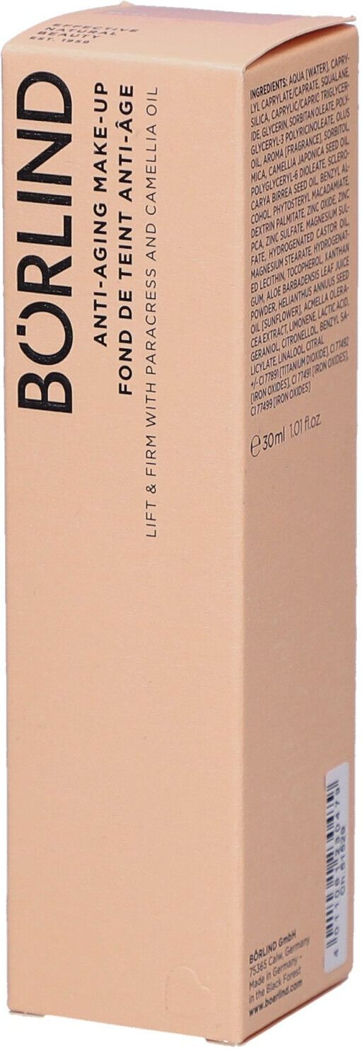 Börlind Anti-Aging Make-up beige 30 ml Flaschen