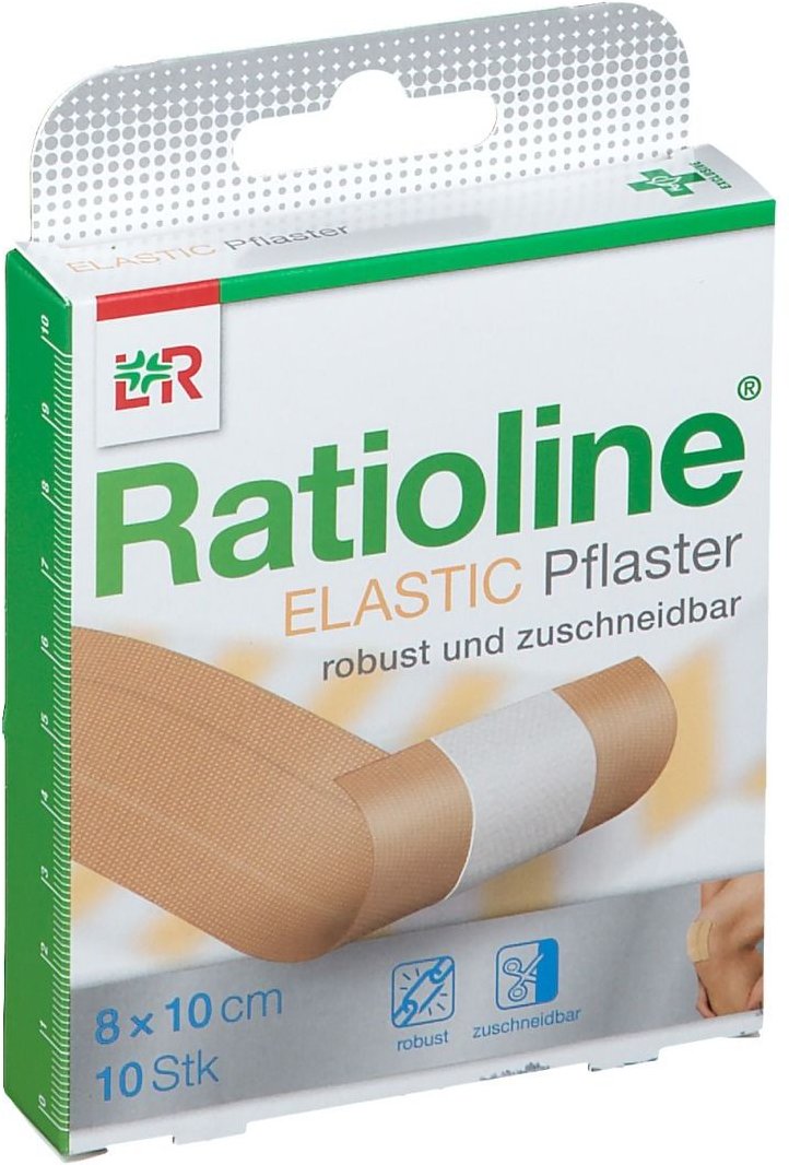 Ratioline elastic Wundschnellverband 8 cmx1 m 1 St Verband