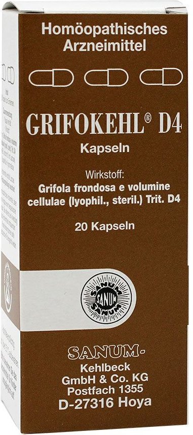 Grifokehl D 4 Kapseln 20 St