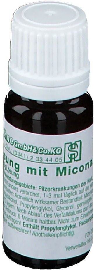 Castellani mit Miconazol Lösung