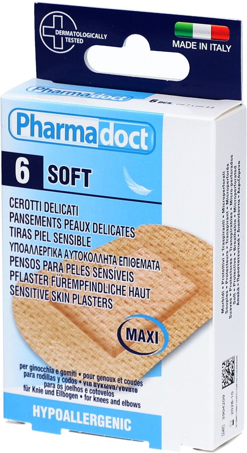 Pflaster hypoallergen 2 Größ.f.Knie+Ellenbogen 6 St
