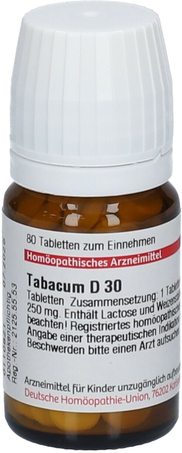 Thumbnail - Tabacum D 30 Tabletten 80 St