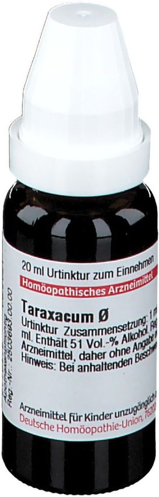 Taraxacum Urtinktur 20 ml Dilution