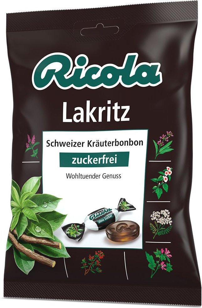 Ricola o.Z.Beutel Lakritz Bonbons 75 g