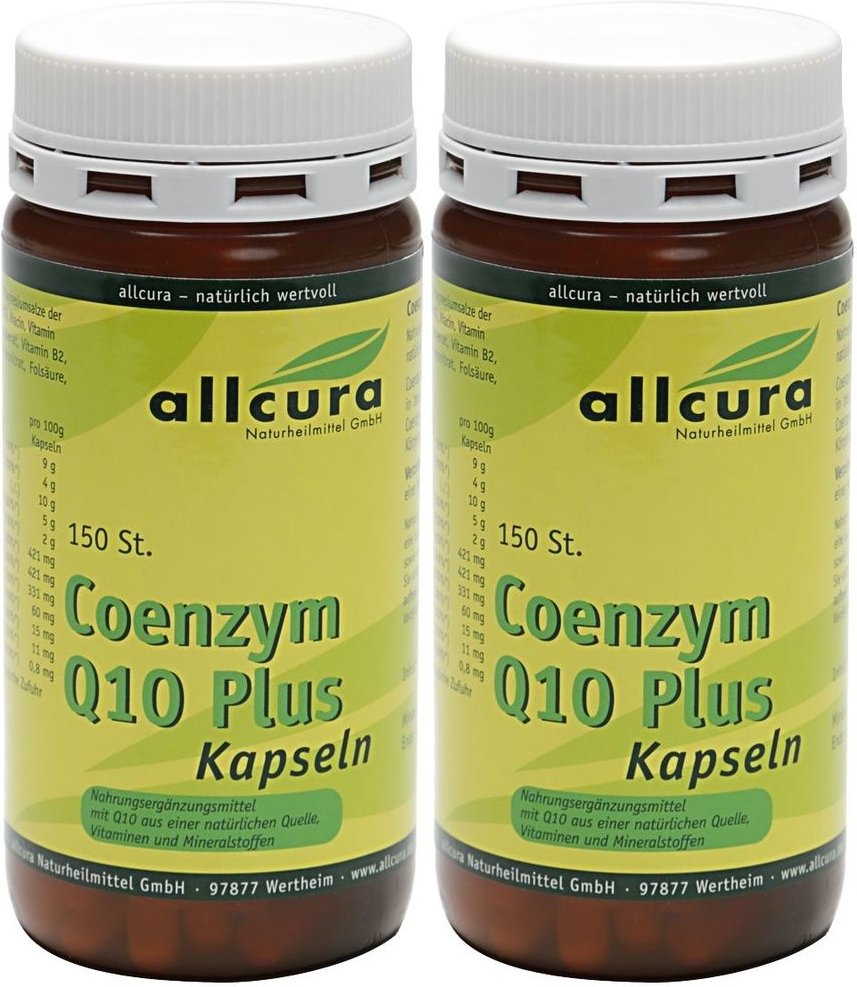 Coenzym Q10 Plus Kapseln 2x 2x150 St