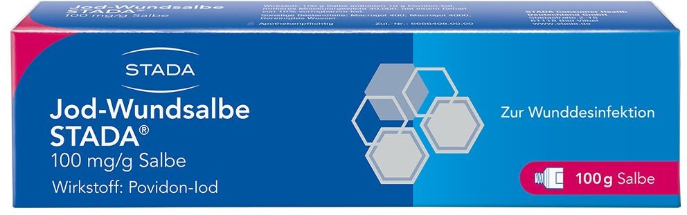 Jod-Wundsalbe STADA 100 mg / g
