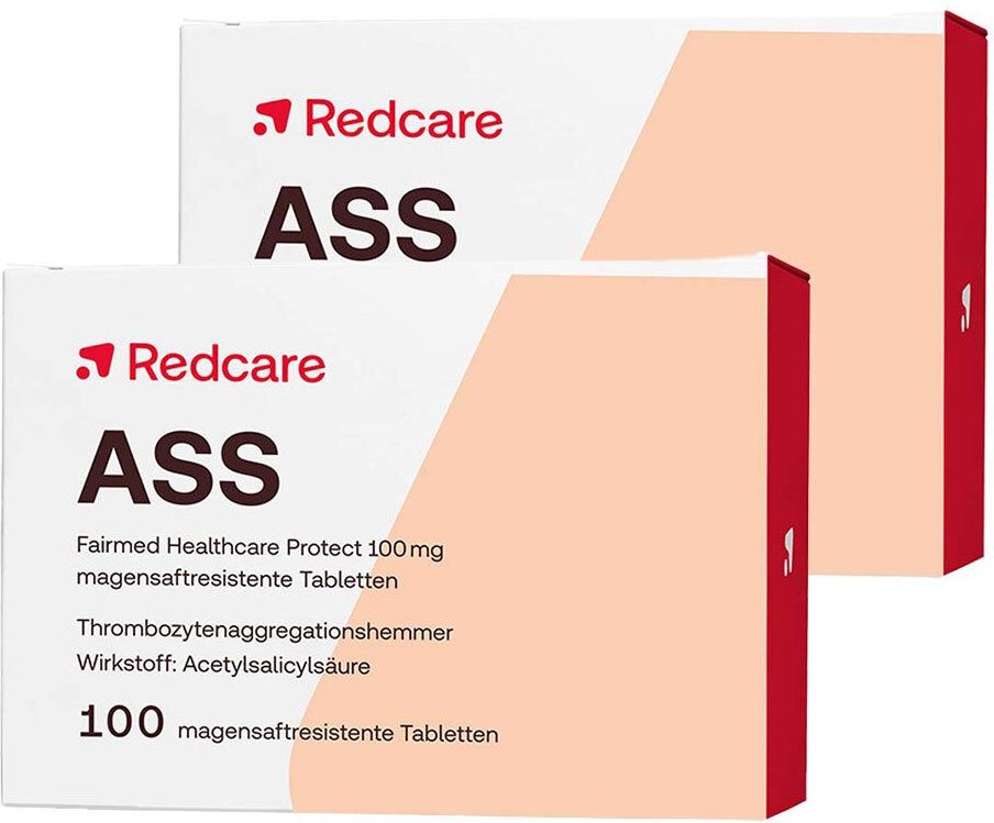 ASS Fairmed Healt PR 100Mg Doppelpack 2x100 St Tabletten magensaftresistent
