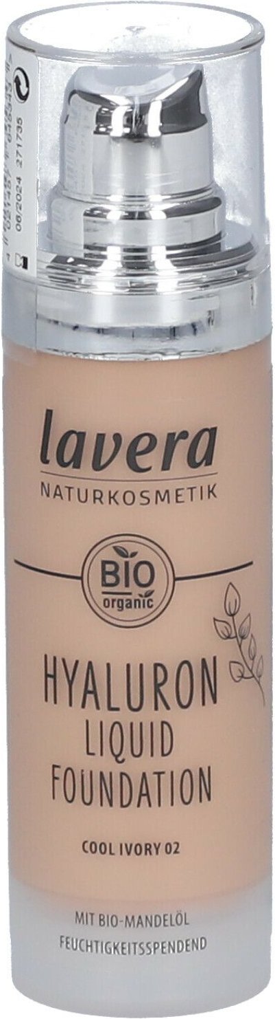 Lavera Hyaluron Liquid Foundation 02 cool ivory 30 ml Flaschen