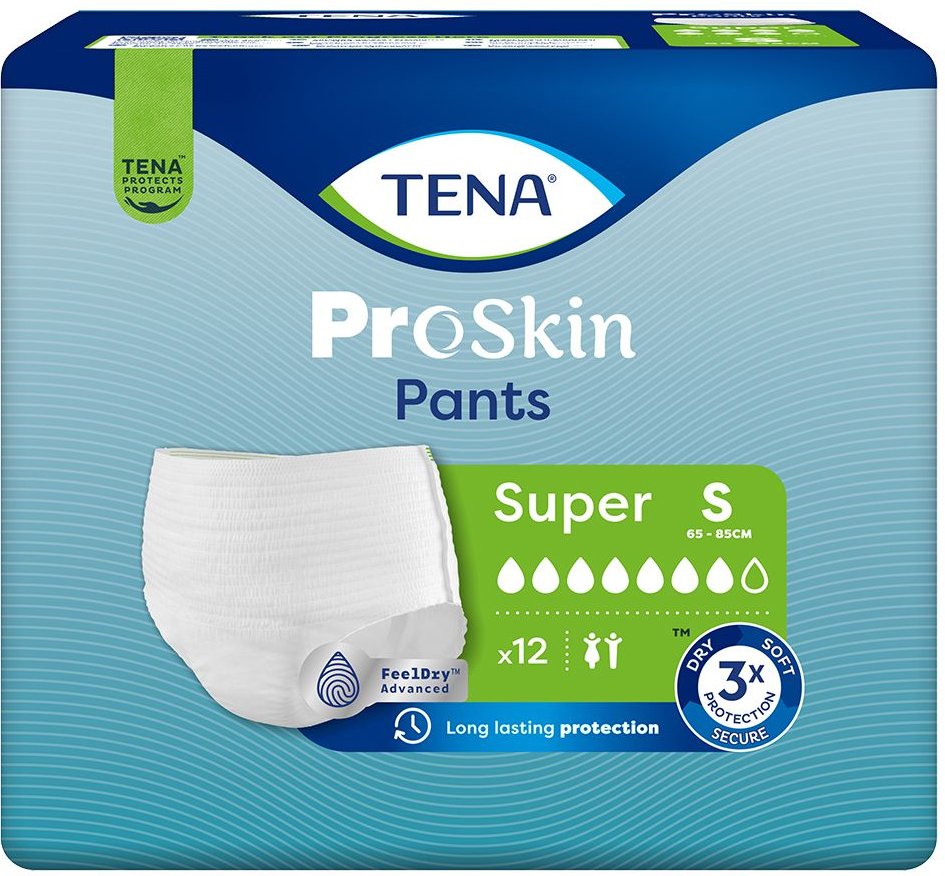 Tena Pants Super S 12Pz 12 St Windeln