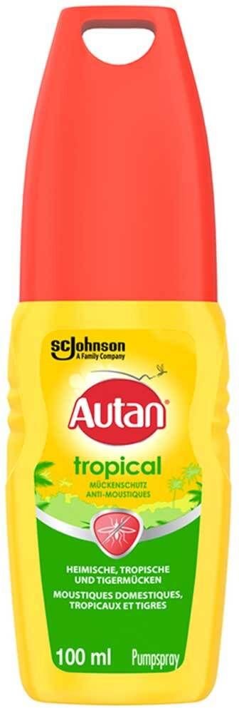 Autan Tropical Pumpspray 100 ml Spray