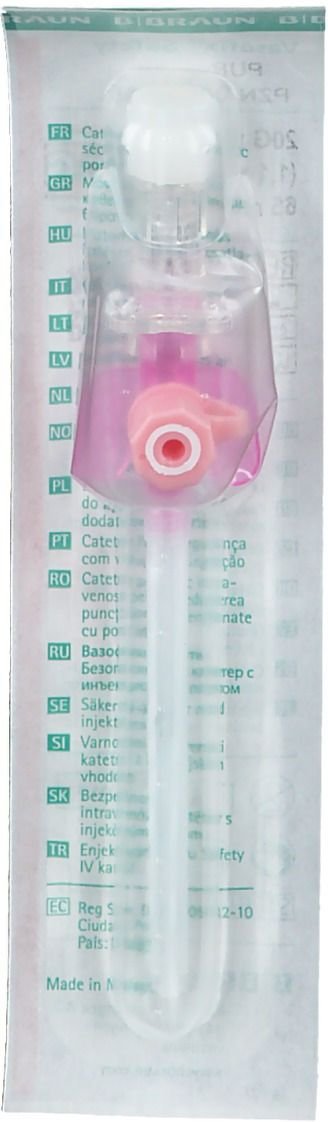 Vasofix Safety Kanüle 20 G 1,1x25 mm rosa 1 St