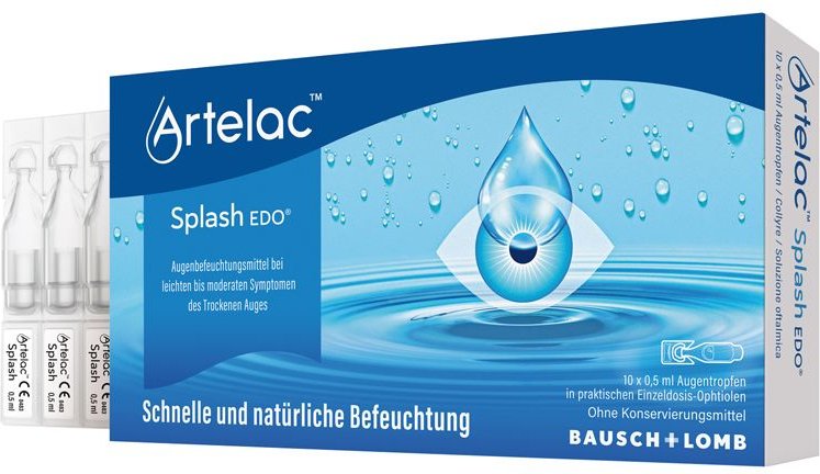 Artelac Splash EDO Augentropfen 10x0,5 ml