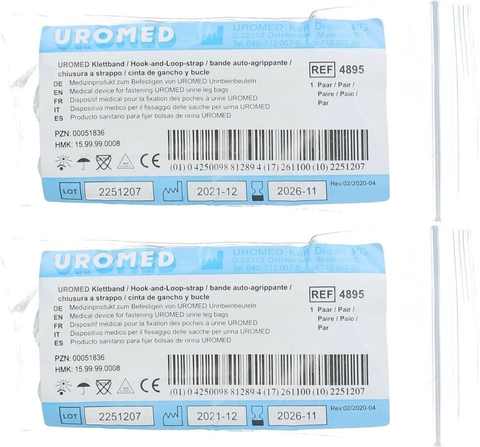 Uromed Klettband 4895 x2 2x2 St