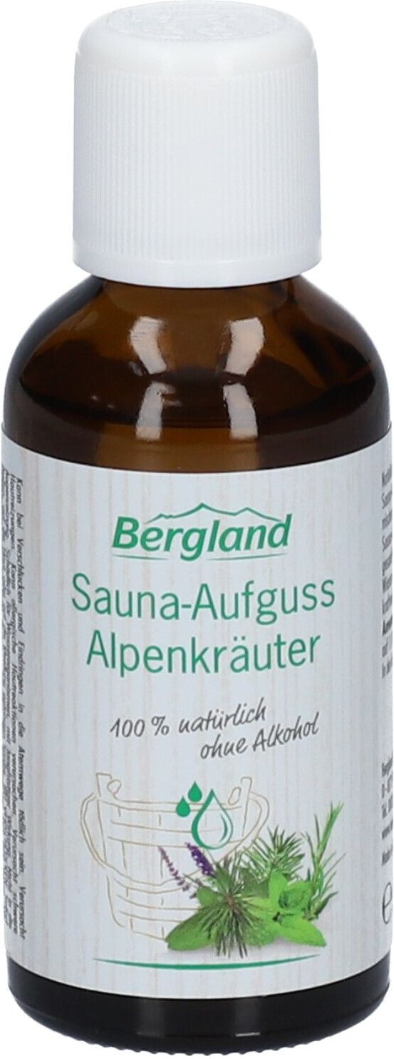 Sauna Aufguss Konzentrat Alpenkräuter 50 ml