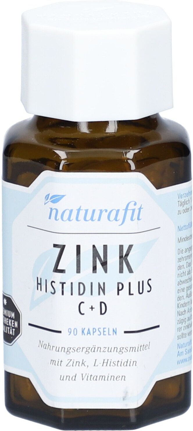 Naturafit Zink Histidin plus C + D Kapseln