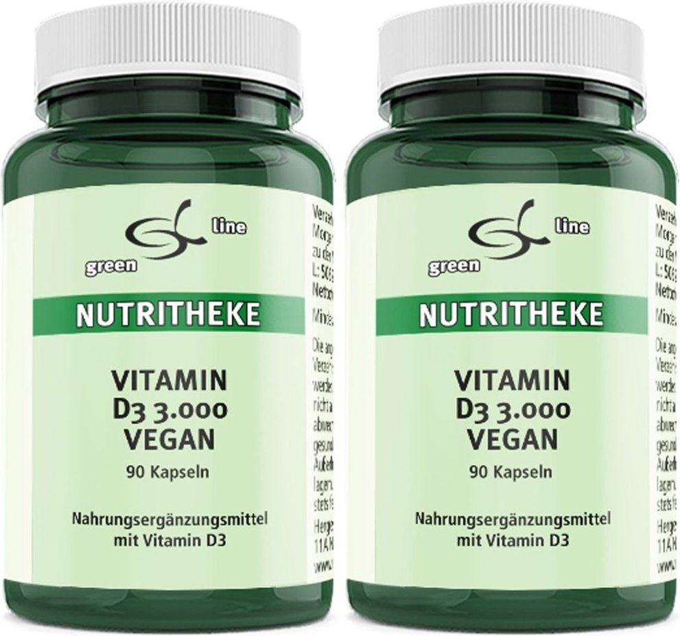 Vitamin D3 3000 vegan Kapseln 2x 2x90 St