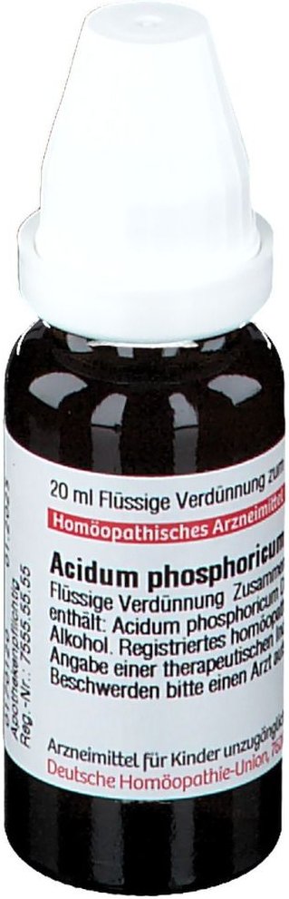 Acidum Phosphoricum D 4 Dilution 20 ml