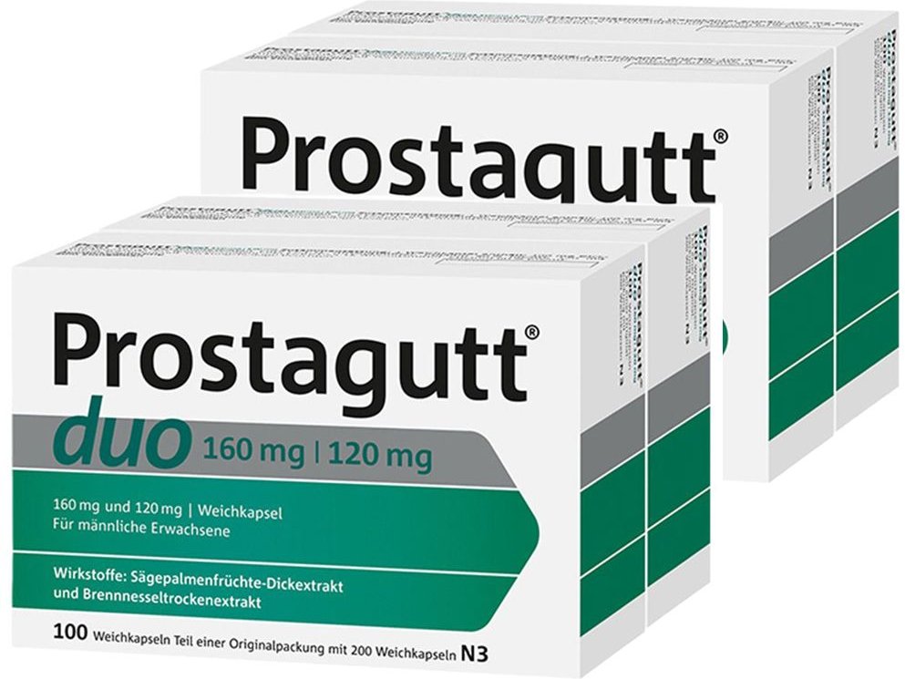 2x Prostagutt duo 160/120 mg 2x200 St Weichkapseln