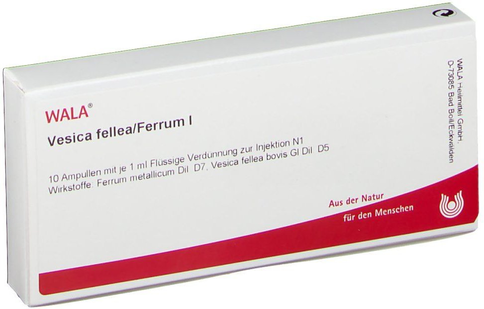 Thumbnail - Vesica FELLEA/Ferrum I Ampullen 10x1 ml
