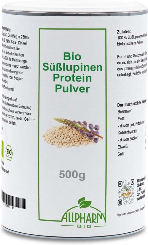 BIO Lupinen Protein Pulver 500 g