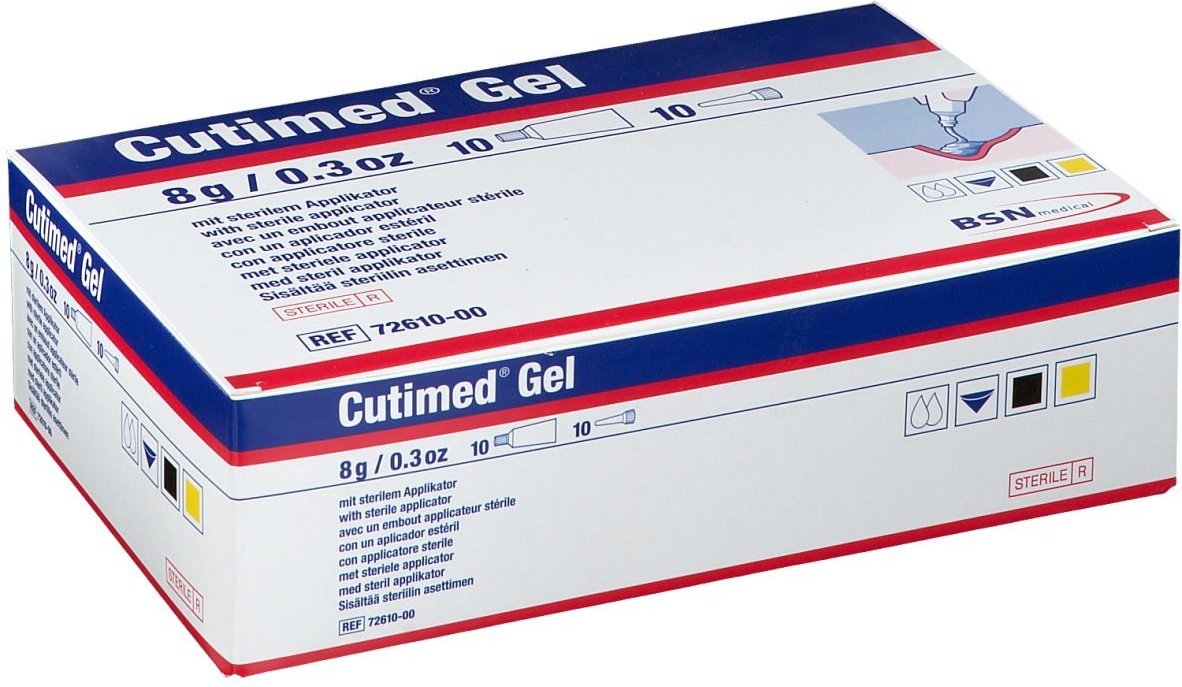 Cutimed Hydrogel amorph 10x8 g Gel
