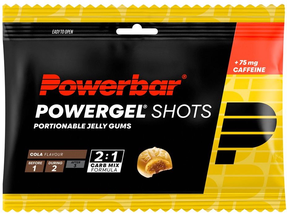 Powerbar PowerGel Shots Bonbons Cola m.Koffein 60 g