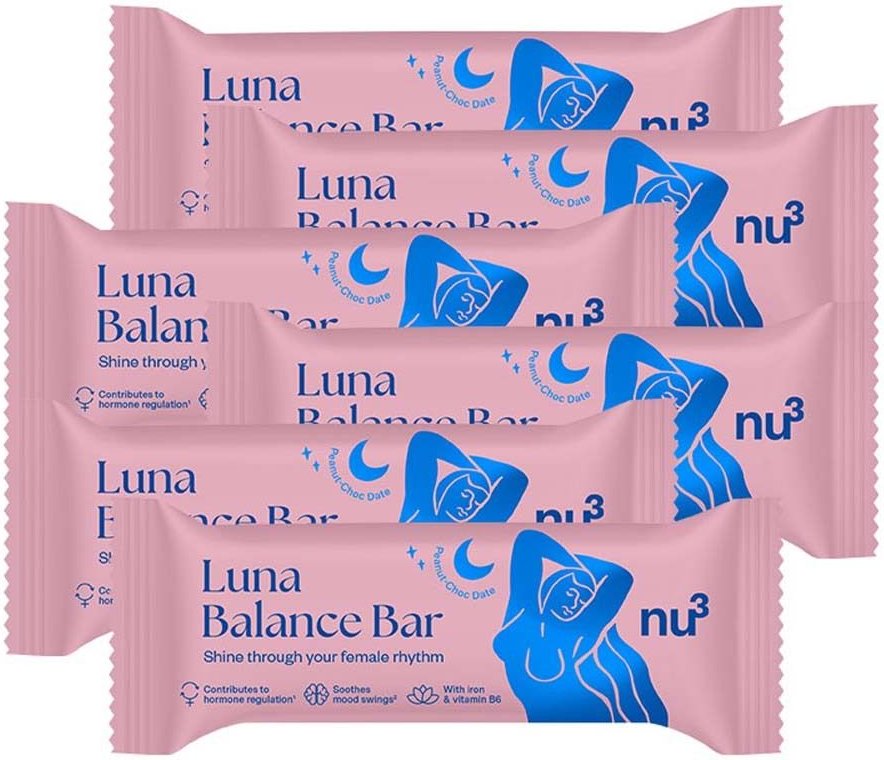 nu3 Luna Balance Bar 6er-Set 6x40 g Riegel
