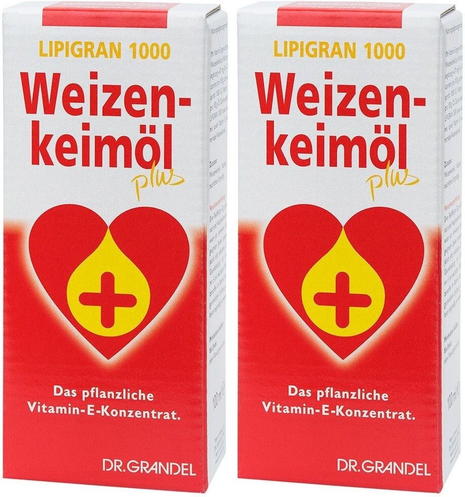 Weizenkeimöl Lipigran Grandel 2x 2x250 ml Öl