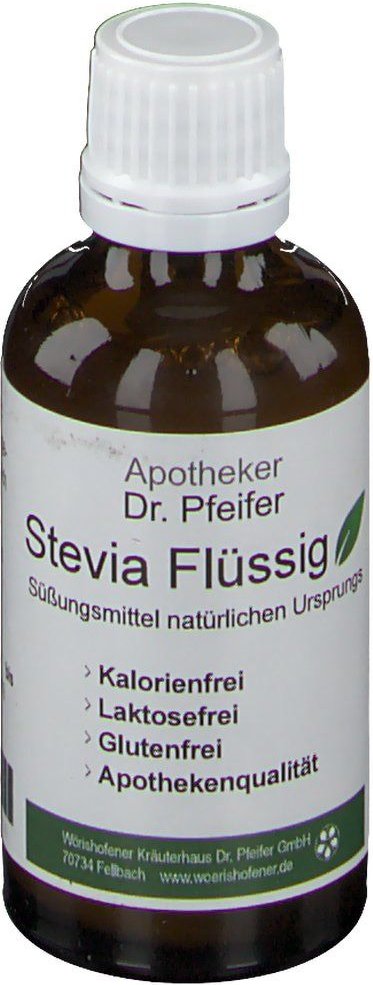 Stevia Dr.pfeifer Flüssig 50 ml Flüssigkeit