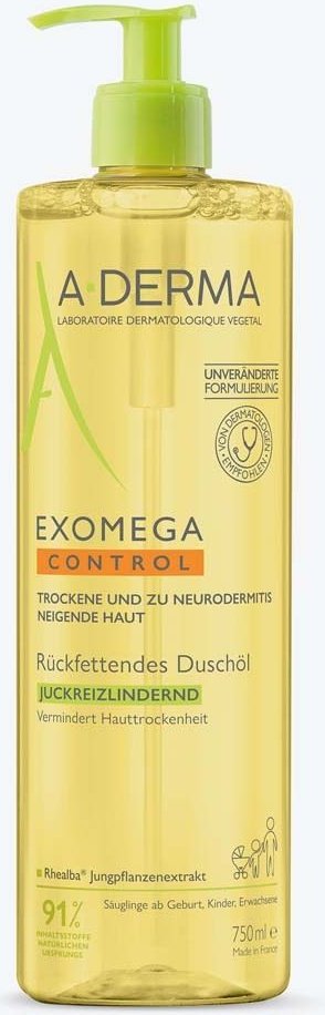 Thumbnail - A-Derma Exomega Control Duschöl rückfettend 750 ml Duschgel