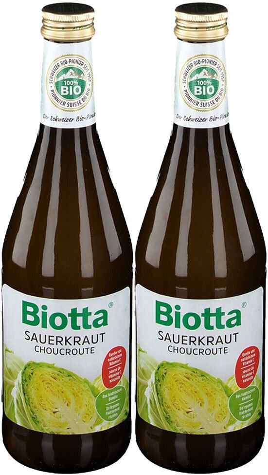 Biotta Bio Sauerkraut, Saft 2x500 ml