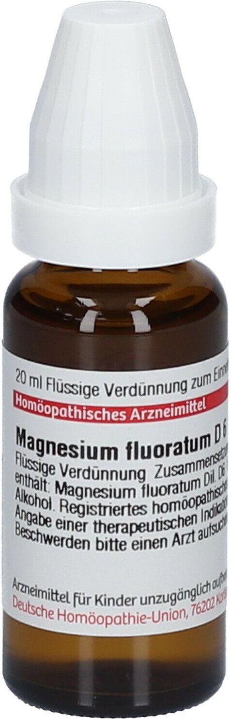 Magnesium Fluoratum D 6 Dilution 20 ml