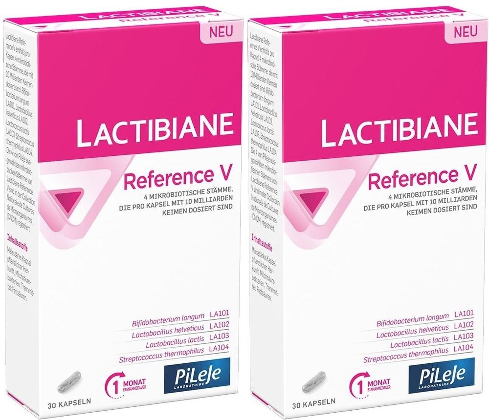Lactibiane Reference V Kapseln 2x 2x30 St