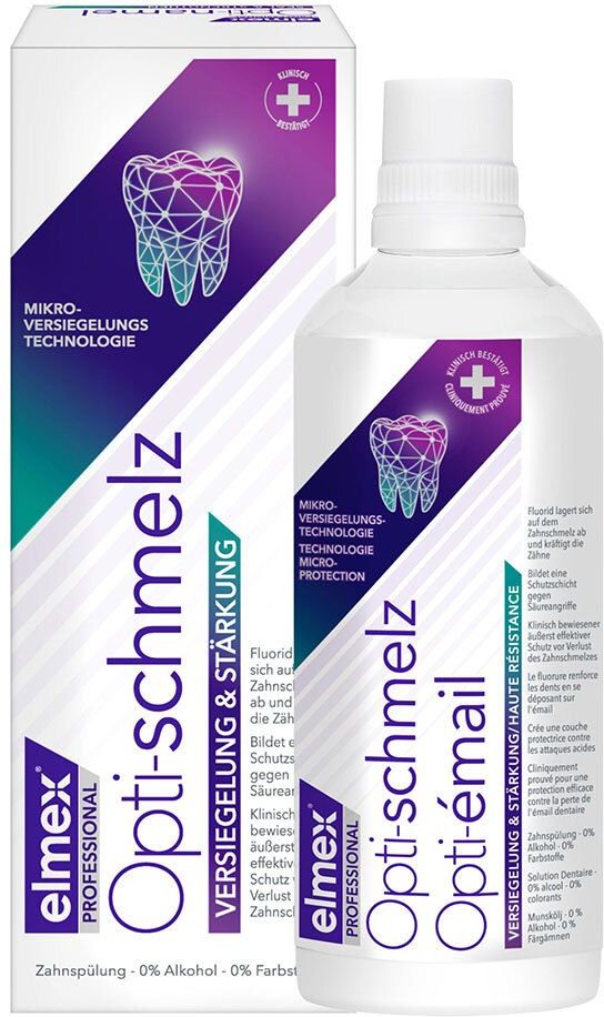 Thumbnail - Elmex Opti-schmelz Professional Zahnspülung 400 ml Spüllösung