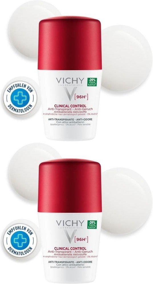 Vichy DEO Clin Cont96H ROL x2 2x50 ml Creme