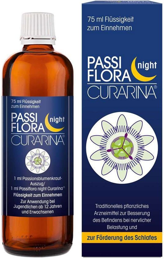 Passiflora Night Curarina Flüssigkeit zum Einnehmen