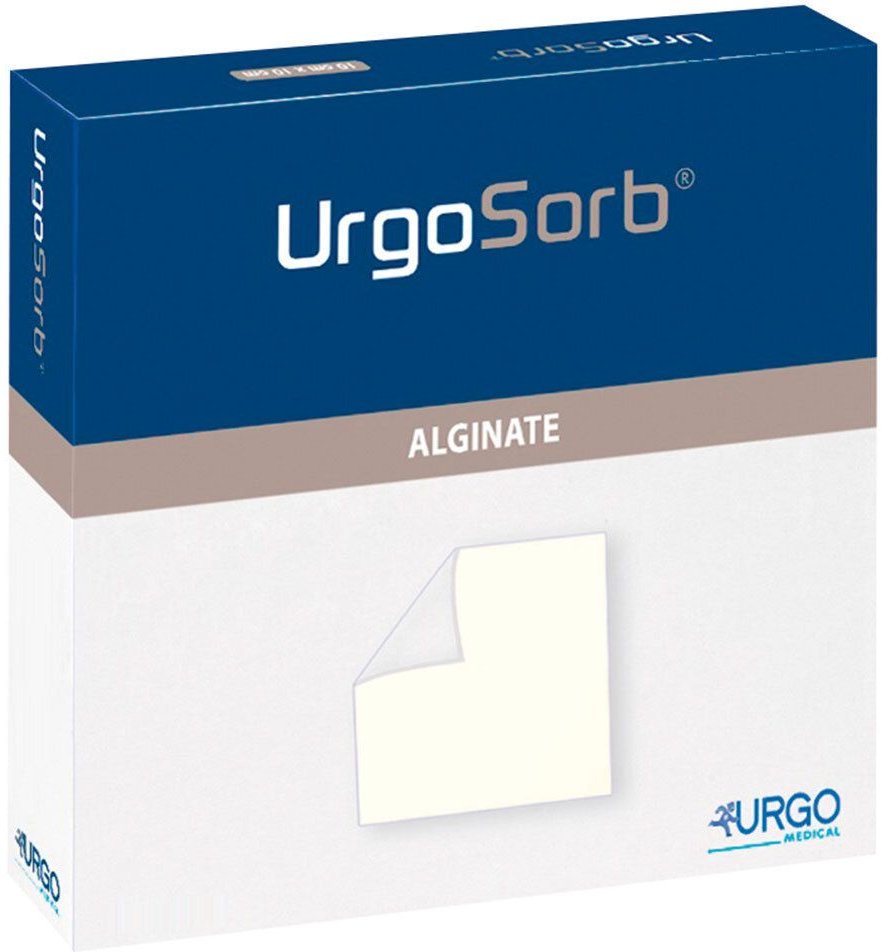 Urgosorb 5x5 cm Kompressen 10 St