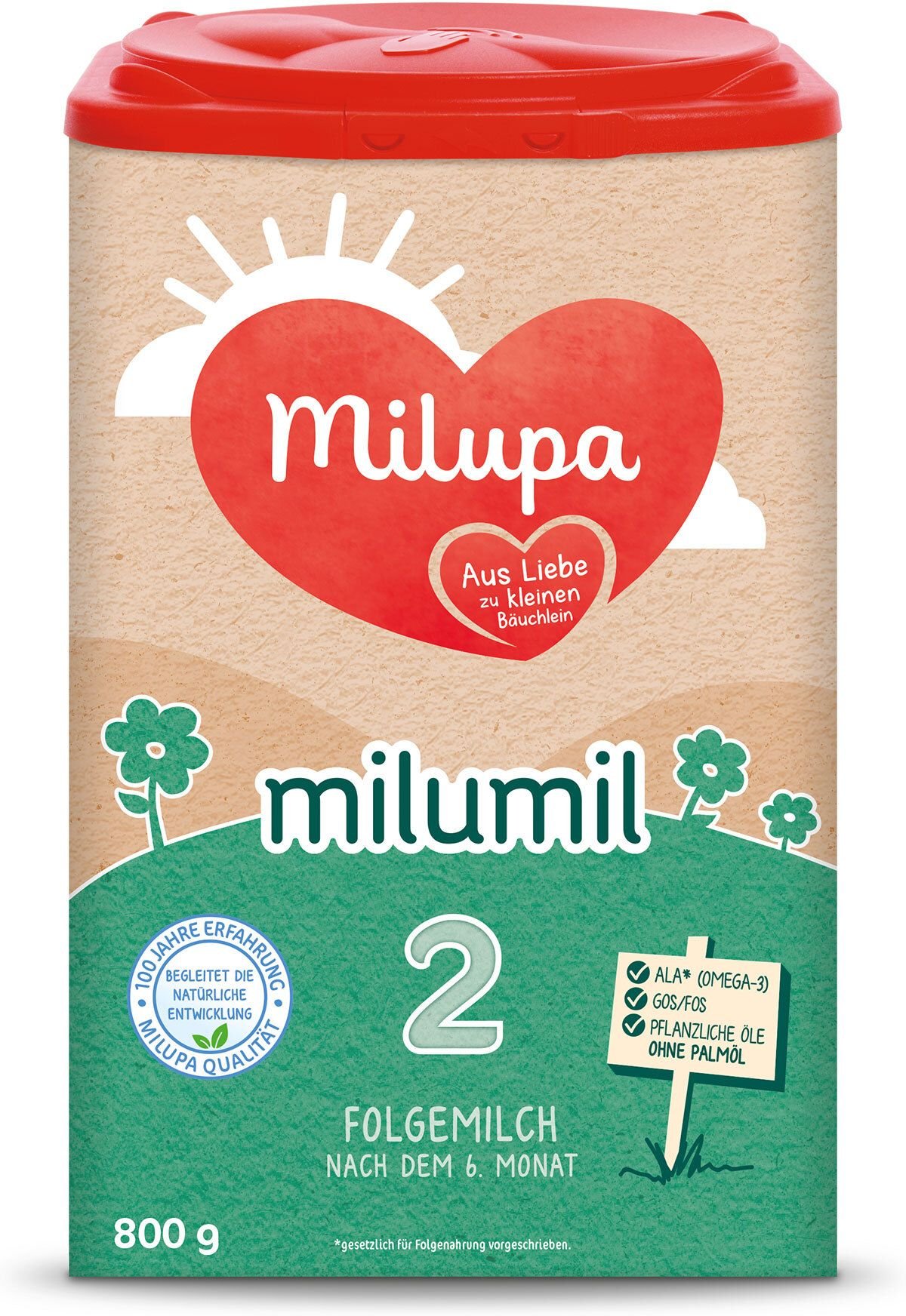 Milupa Milumil 2 800 g Pulver