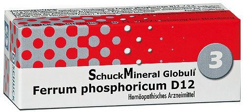 Schuckmineral Globuli 3 Ferrum phosphoricum D12