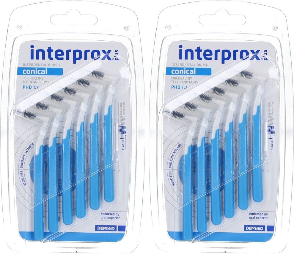 INTERPROx Plus Conical BLA x2 2x6 St Zahnbürste