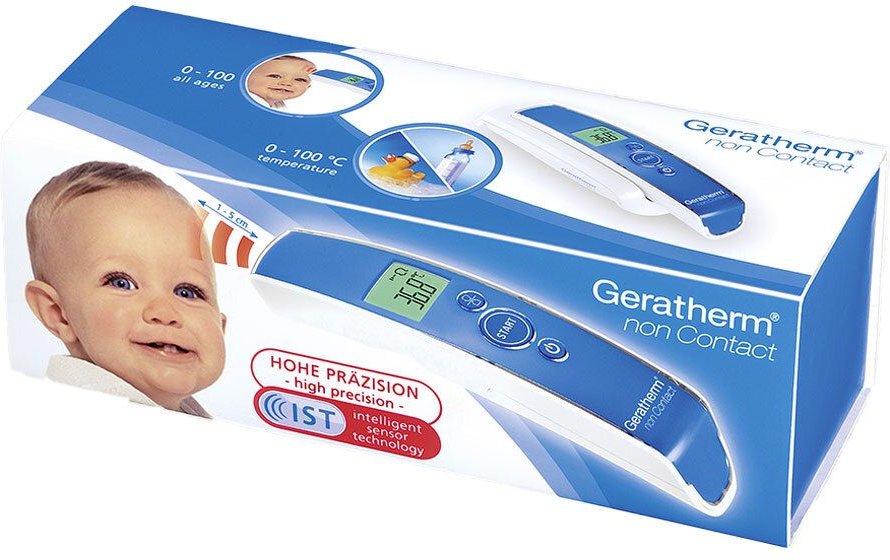 Geratherm non contact Infra.Ther.ber.lo.fieb.me. 1 St Thermometer