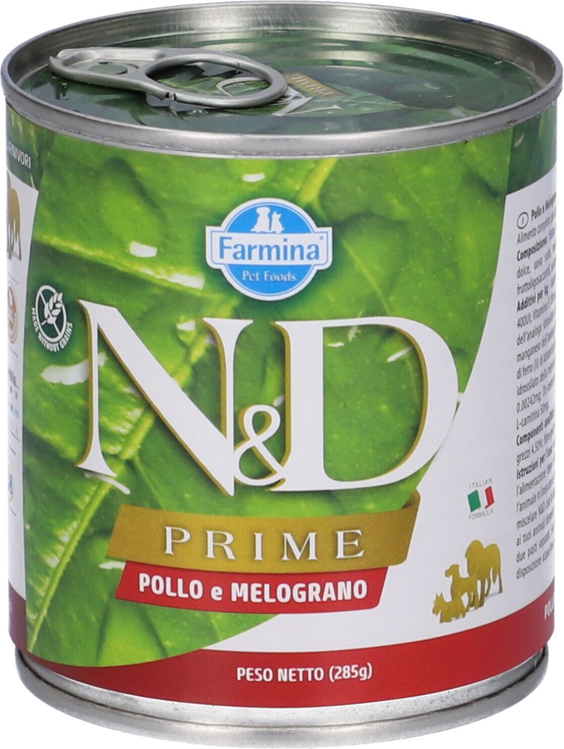 N&D DOG Prime Chick&Pomegr285G 285 g Futter